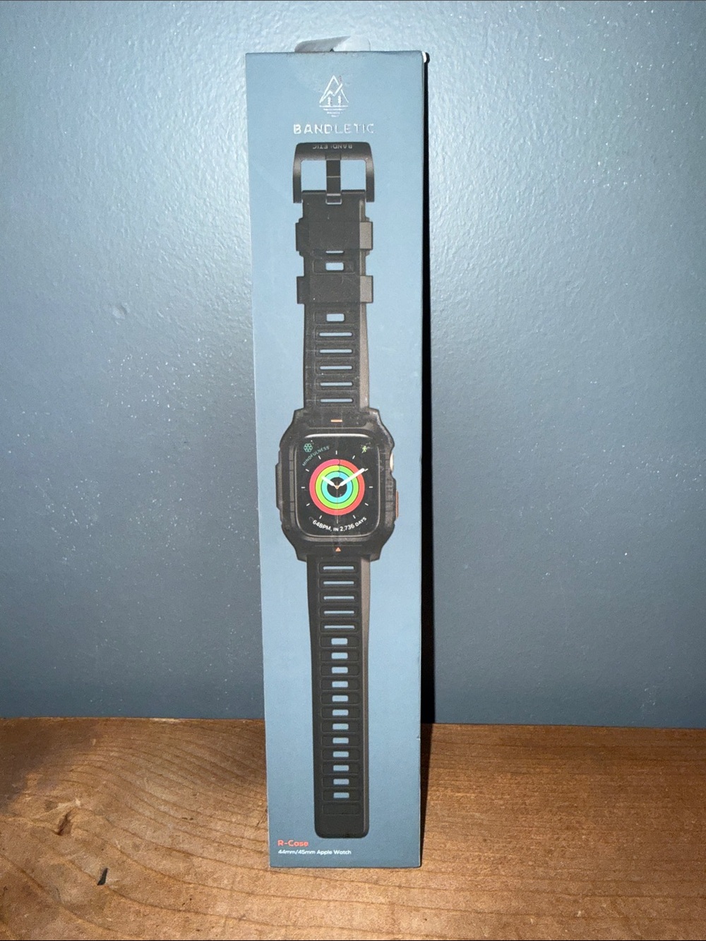 Bandletic Tactical Metal Case with Band Compatible with Apple Watch 45mm rugged